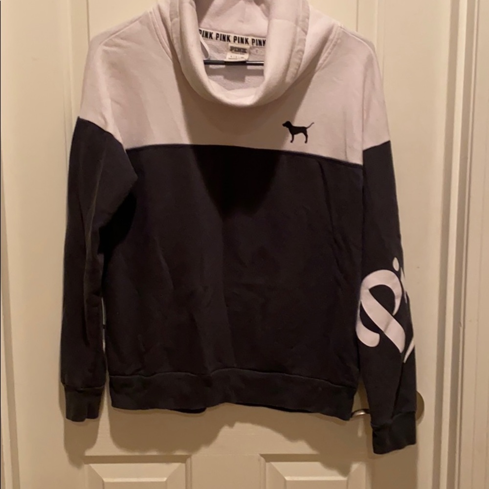 Pink pullover sweatshirt